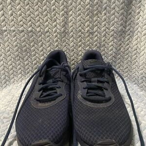 Nike Blue Sneakers with Cushioned Soles and Reflective Details